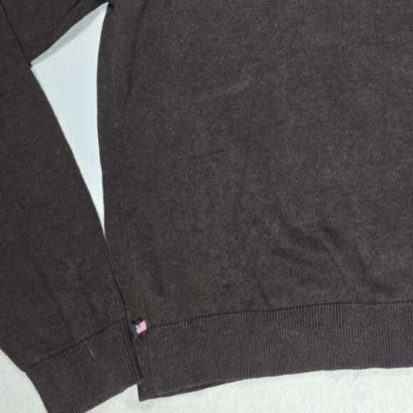 Vintage 80s Polo Jeans Co Ralph Lauren XL Argyle Cardigan Brown Pink Purple - Picture 13 of 13